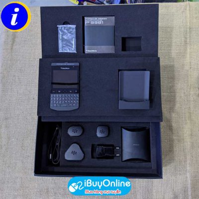 BlackBerry Porsche Design 9981 Fullbox Black Edition