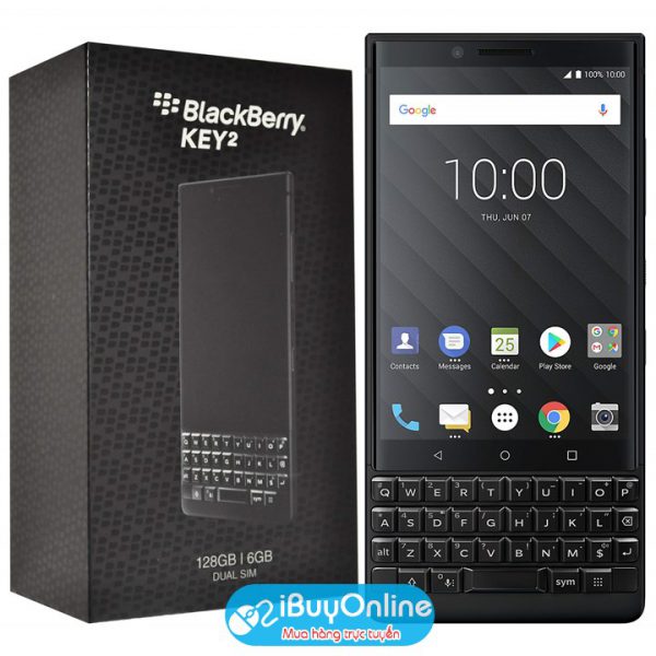 BlackBerry Key 2 Đen Key2 Black Fullbox 128GB