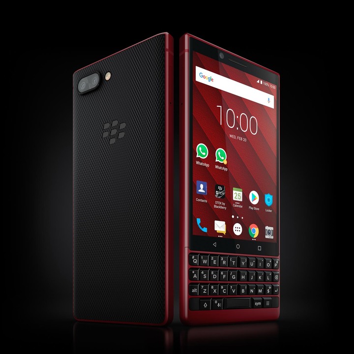 điện thoại BlackBerry Key2 đen 128Gb Sealbox